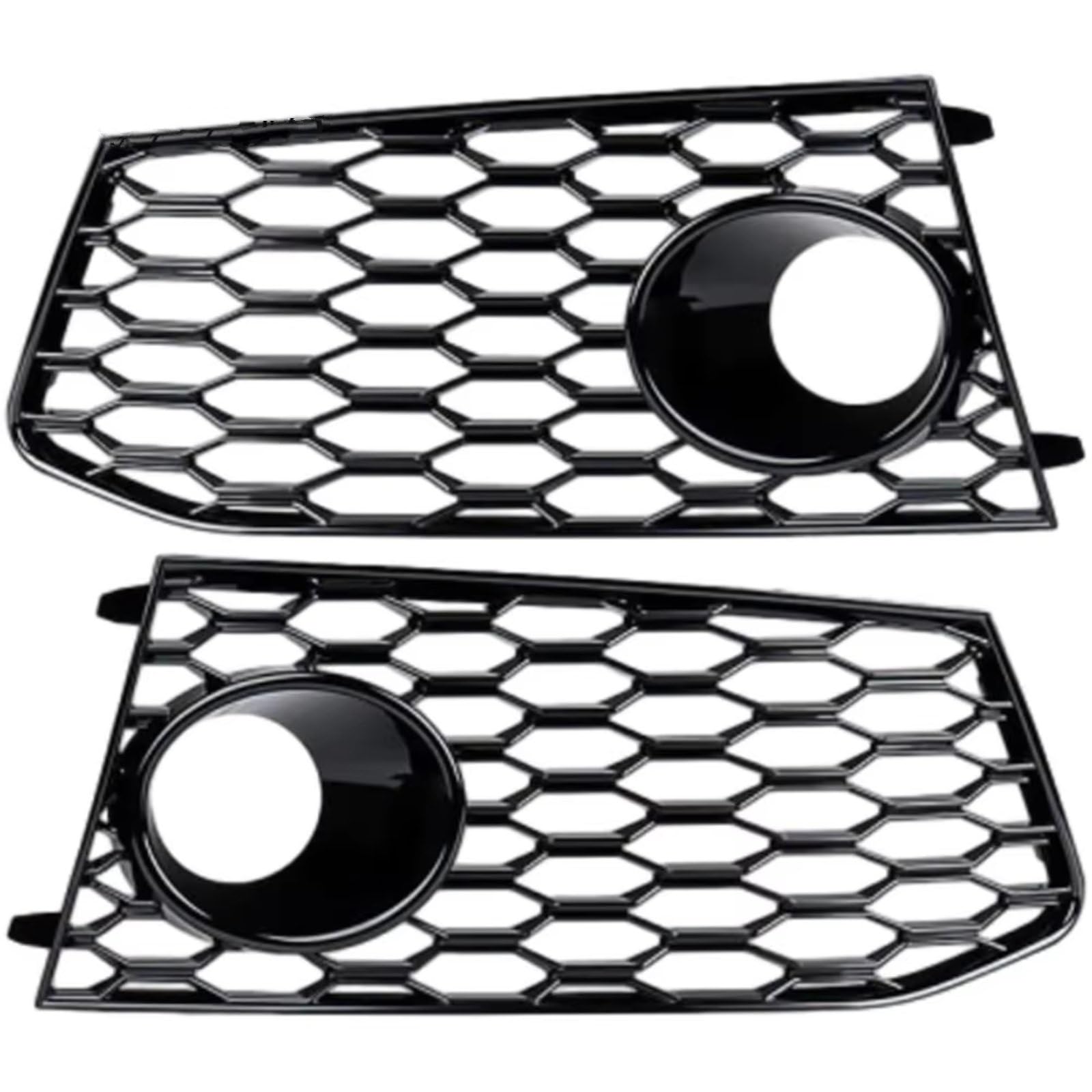 JJRFVBGT Nebelscheinwerfer Blende Kompatibel Mit RS7 2014 2015 2016 2017 2018, 2 Stück, Frontstoßstange, Nebelscheinwerfer, Unterer Kühlergrill, Wabengitter-Grill, 4G8807681G, 4G8807682G JJRFVBGT Nebelscheinwerfer Blende Kompatibel Mit RS7 2014 2015 2016 2017 2018, 2 Stück, Frontstoßstange, Nebelscheinwerfer, Unterer Kühlergrill, Wabengitter-Grill, 4G8807681G, 4G8807682G von JJRFVBGT