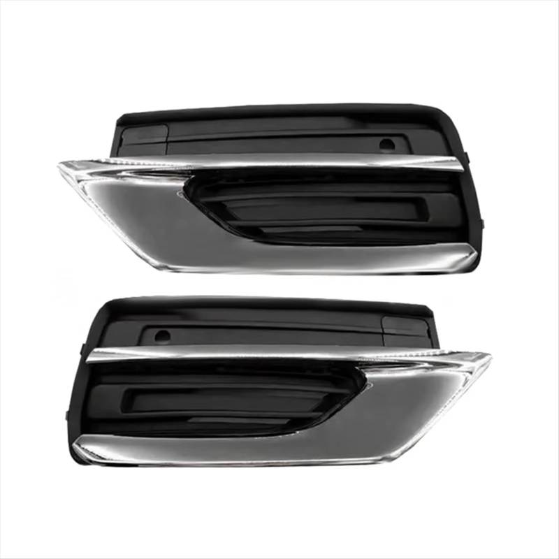 JJRFVBGT Nebelscheinwerfer Blende Kompatibel Mit Volvo Für XC90 2019 2020 2021 2022. Front Lower Bumper Nebelscheinwerfer Kühlergrill Trim Chromabdeckung 31663514 31663512 31663518 31663539 von JJRFVBGT