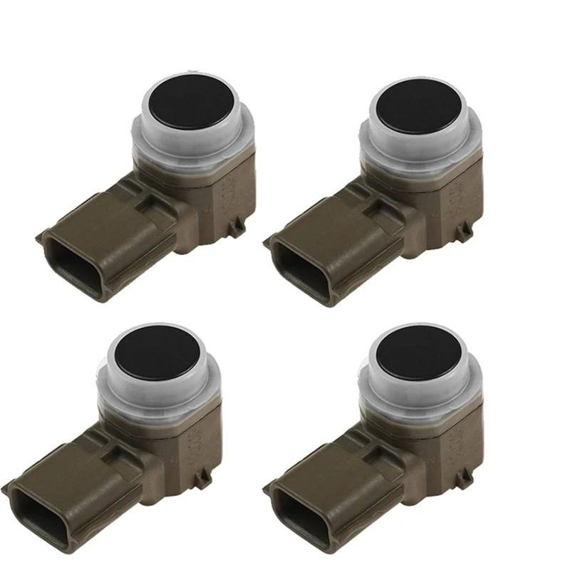 JJRFVBGT PDC Sensor Kompatibel Mit Infiniti Car Pdc Parking Distance Control Assist Object Sensor Reverse Assist Auto Accessories 284385sa0b(Black,4pcs) von JJRFVBGT