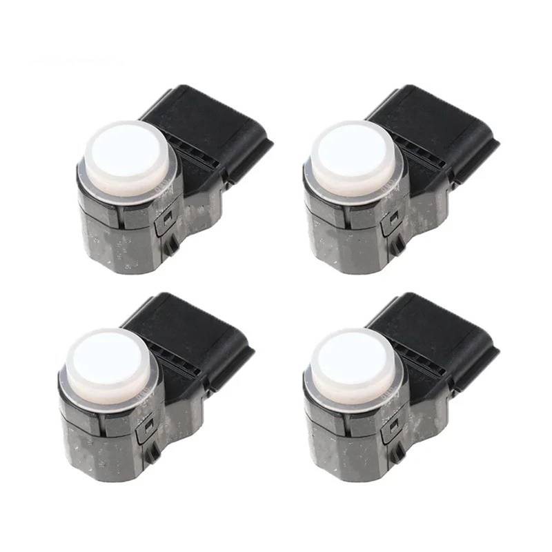JJRFVBGT PDC Sensor Kompatibel Mit Kia Auto Pdc Parksensor Parktronic Ultraschallsensor Auto Einparkhilfe Objektsensor 96890c1200(White,4pcs) von JJRFVBGT