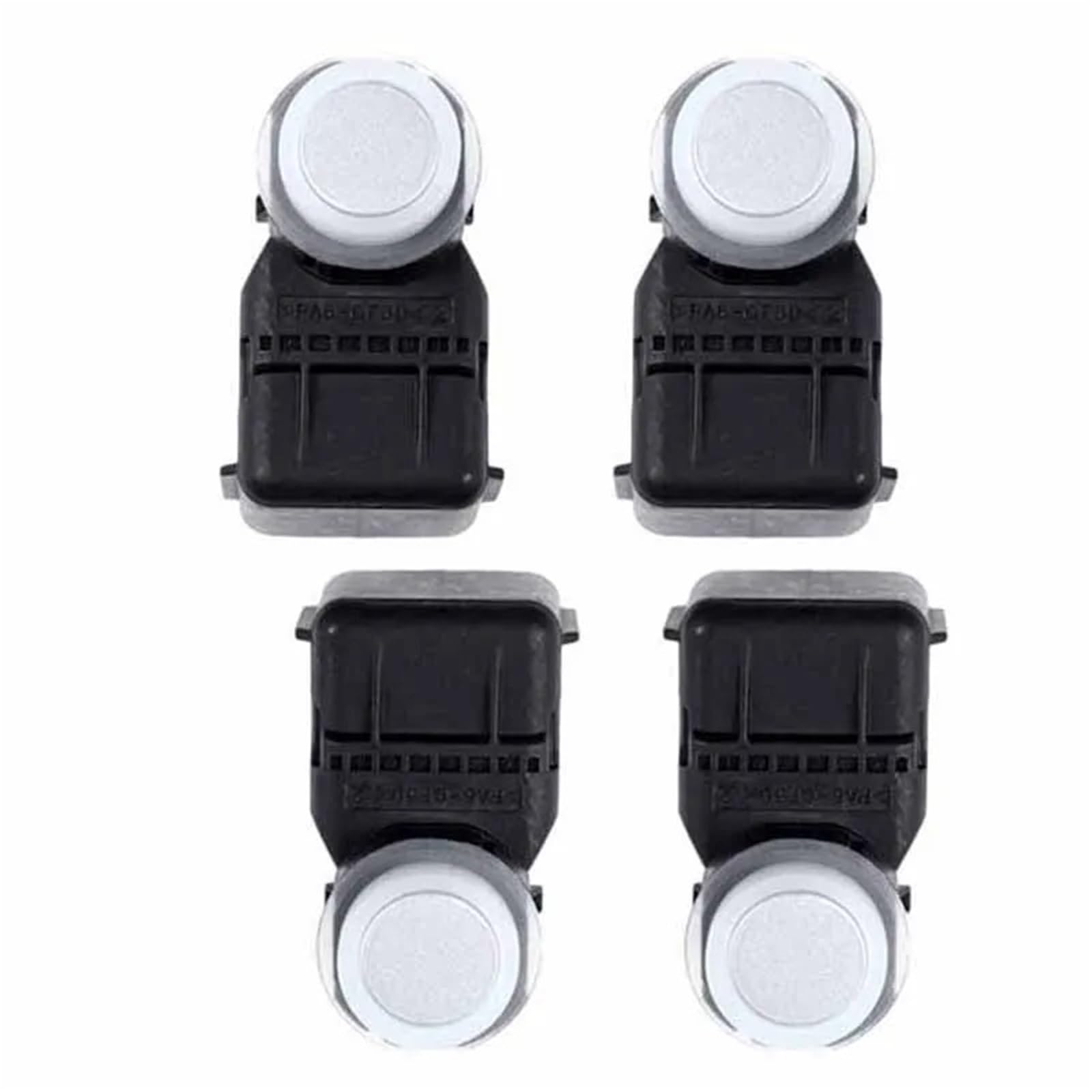 JJRFVBGT PDC Sensor Kompatibel Mit Kia Auto Pdc Stoßstange Parkplatz Ultraschall Sensor Auto Einparkhilfe Sensor Reverse Assist 95720c5050(Silver,4pcs) von JJRFVBGT
