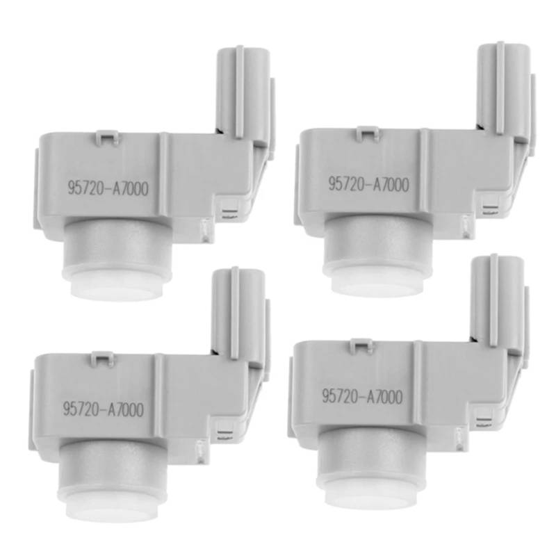 JJRFVBGT PDC Sensor Kompatibel Mit Kia Auto Ultraschall Pdc Parksensor Auto Zubehör Auto Einparkhilfe Sensor Reverse Assist 95720a7000(White,4pcs) von JJRFVBGT