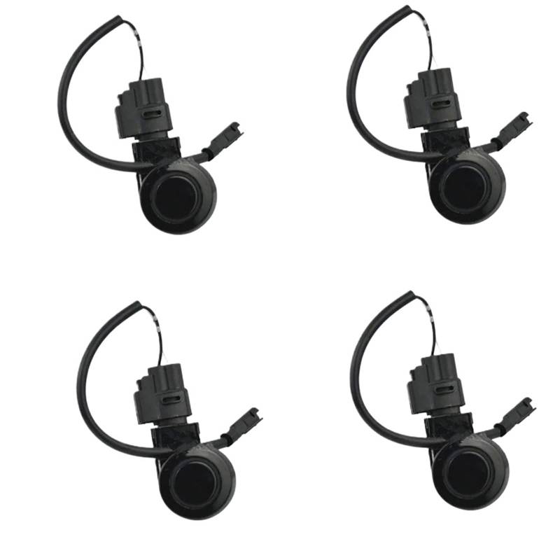 JJRFVBGT PDC Sensor Kompatibel Mit Lexus Für Rx300 Rx330 Rx350 2006 2007 2008 4 Stück Autozubehör Pdc Parkabstandssensor Rückfahrassistent Pz36200205(Black) von JJRFVBGT