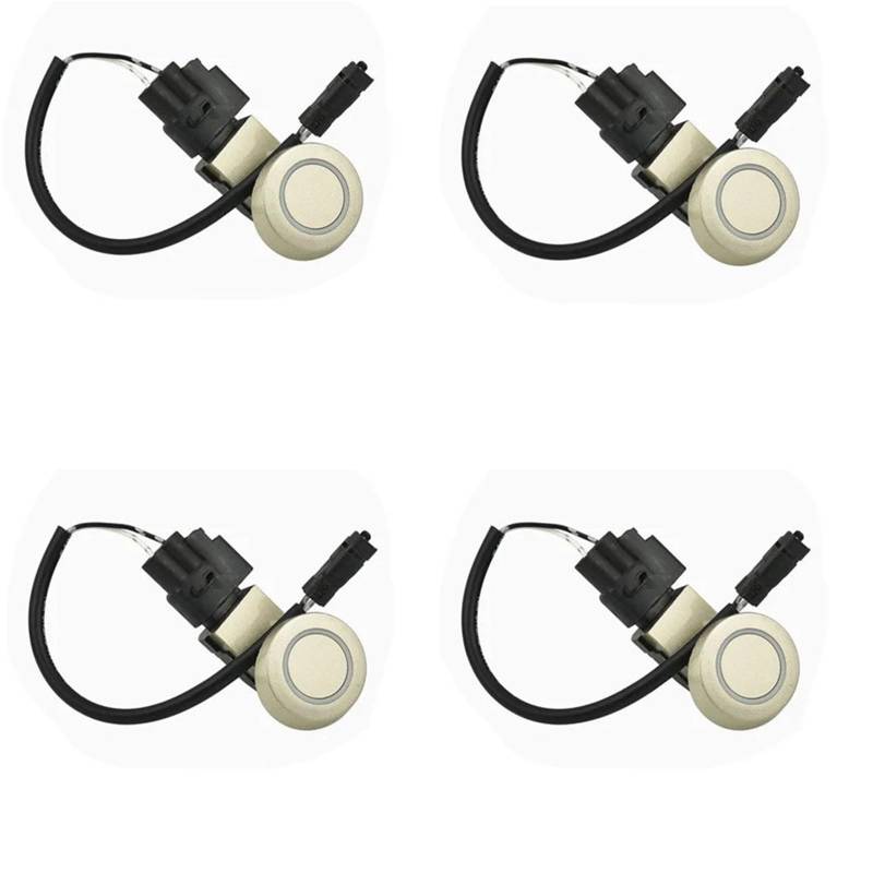 JJRFVBGT PDC Sensor Kompatibel Mit Lexus Für Rx300 Rx330 Rx350 2006 2007 2008 4 Stück Autozubehör Pdc Parkabstandssensor Rückfahrassistent Pz36200205(Brass) von JJRFVBGT