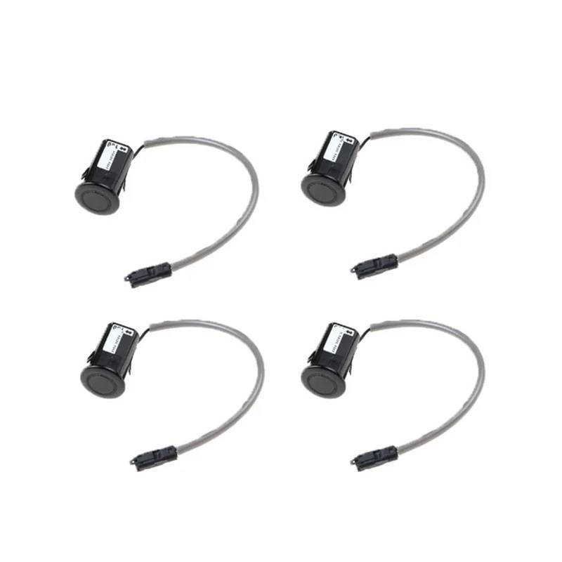 JJRFVBGT PDC Sensor Kompatibel Mit Lexus Für Rx350 3.5l Gsu35 2006 2007 2008 Auto Pdc Parksensor Auto Einparkhilfe Objektsensor Pz36200208(Black,4pcs) von JJRFVBGT