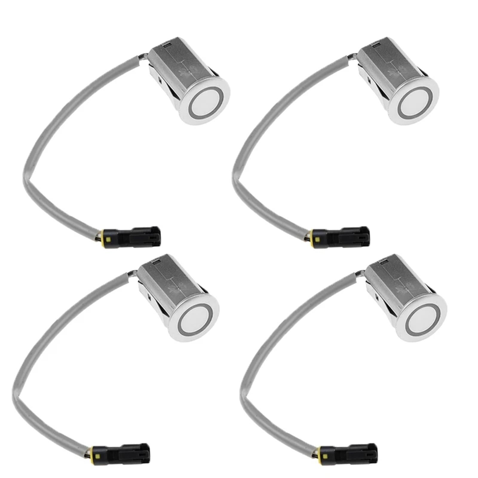 JJRFVBGT PDC Sensor Kompatibel Mit Lexus Für Rx350 3.5l Gsu35 2006 2007 2008 Auto Pdc Parksensor Auto Einparkhilfe Objektsensor Pz36200208(White,4pcs) von JJRFVBGT