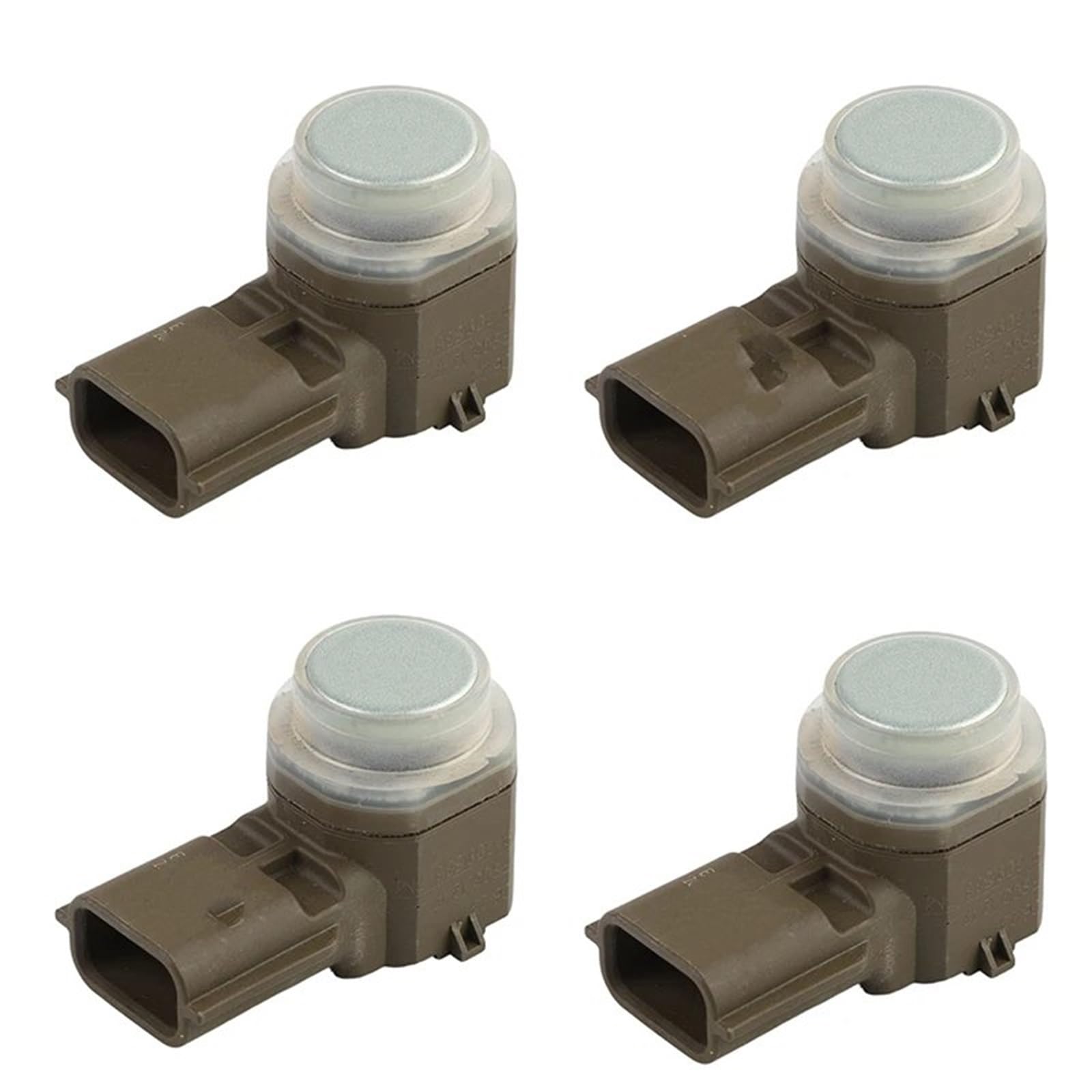 JJRFVBGT PDC Sensor Kompatibel Mit Nissan Auto Pdc Einparkhilfe Assist Objekt Sensor Reverse Assist Auto Zubehör 284385sa0b(Silver,4pcs) von JJRFVBGT
