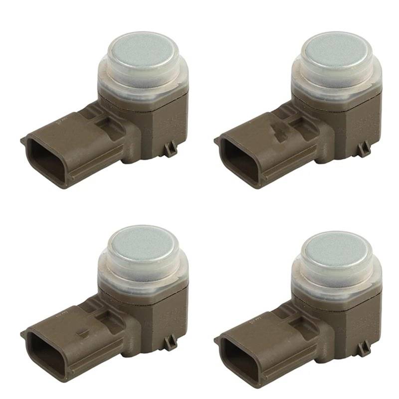 JJRFVBGT PDC Sensor Kompatibel Mit Nissan Auto Pdc Einparkhilfe Assist Objekt Sensor Reverse Assist Auto Zubehör 284385sa0b(Silver,4pcs) von JJRFVBGT