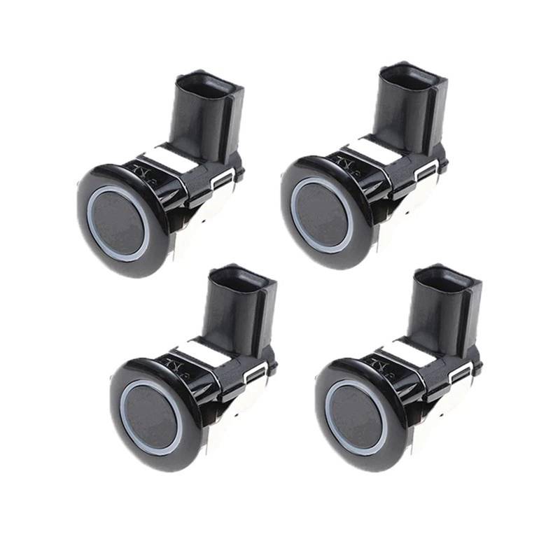 JJRFVBGT PDC Sensor Kompatibel Mit Nissan Für Cube 2009 Autozubehör Pdc Einparkhilfe Objektabstandskontrollsensor Rückfahrassistent 25994Cm13e(Black,4pcs) von JJRFVBGT