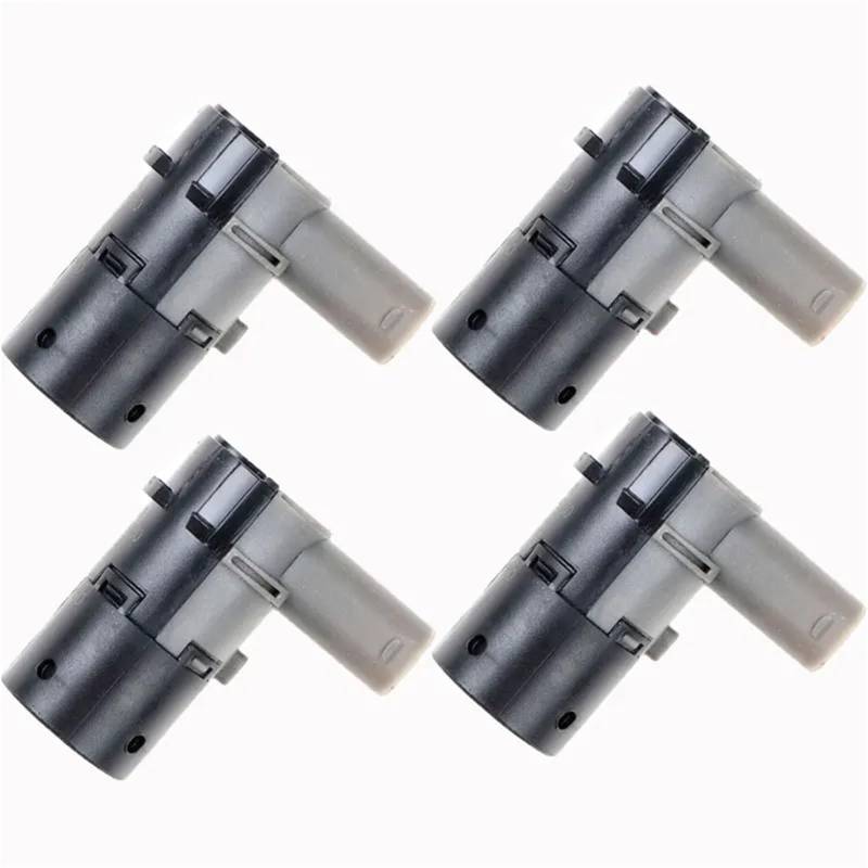 JJRFVBGT PDC Sensor Kompatibel Mit Peugeot Für 207 Auto Pdc Einparkhilfe Objektsensor Stoßstangenabstandskontrollsensor Rückfahrassistent 9653849080(Gray,4pcs) von JJRFVBGT