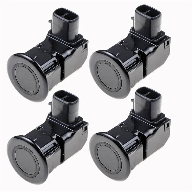 JJRFVBGT PDC Sensor Kompatibel Mit Toyota Für Alphard 2.4l 3.0l 2002 2003 2004 2005 2006 2007 2008 Auto Umkehr Radar Pdc Parkplatz Sensor 8934158010(Black,4pcs) von JJRFVBGT
