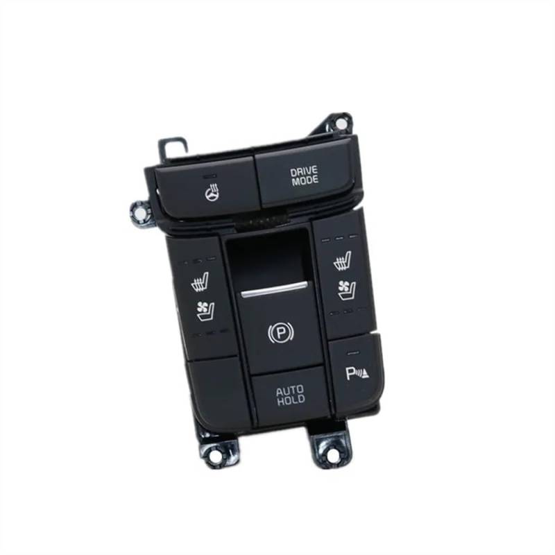 JJRFVBGT Parkbremsen-Kontrollschalter Kompatibel Mit Kia Für Optima K5 2016 2017 2018 2019 2020 Auto Handbremse Parkbremse Schalter Knopf Bremse Elektronischer Schalter 93300D4HP0 von JJRFVBGT