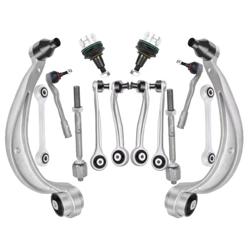 JJRFVBGT Querlenker Vorderachse Kompatibel Mit A6 C8 A7 4KA Q5 FYB 80A407151A 80A407693C Vorderradaufhängung Querlenker Kugelgelenk Stabilisator Link Spurstangensätze Stabilisator von JJRFVBGT