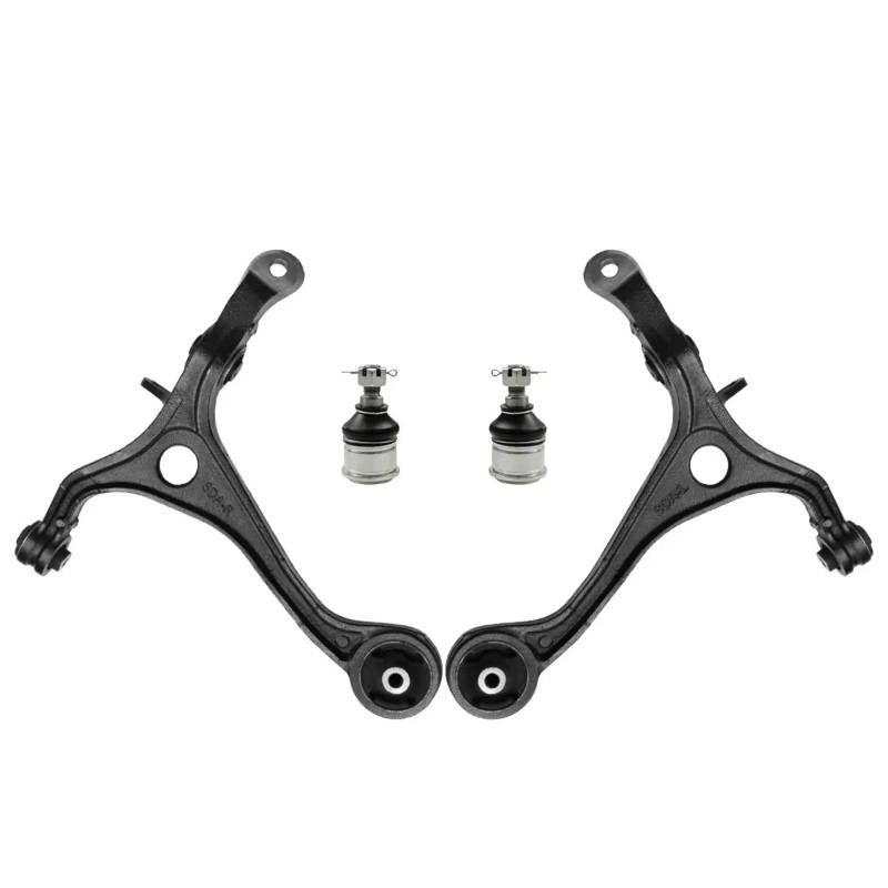 JJRFVBGT Querlenker Vorderachse Kompatibel Mit Acura Für TSX 2004 2005 2006 2007 2008 K640289 K640290 Vordere Untere Querlenker Vordere Untere Querlenker Kugelgelenk 4 Stück von JJRFVBGT