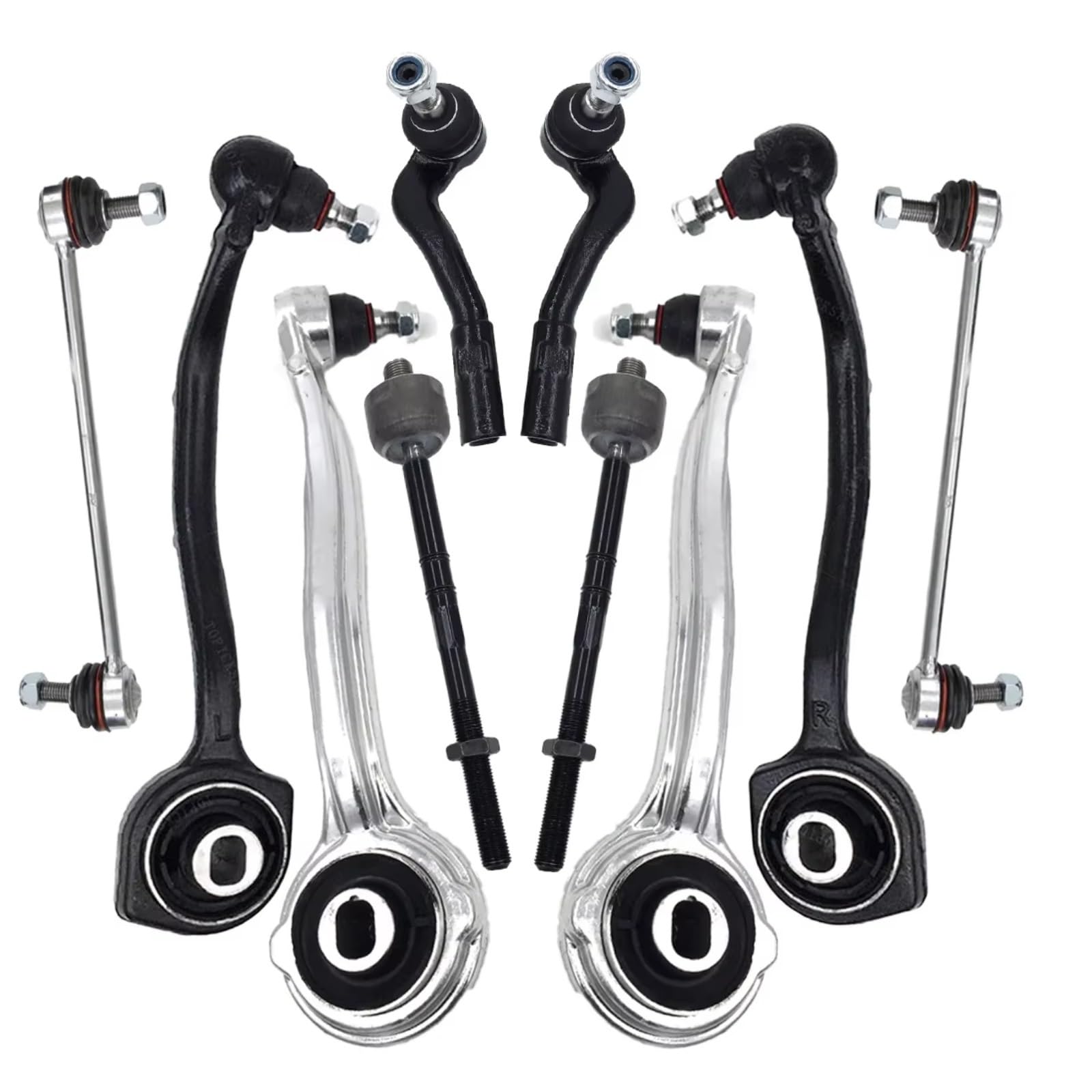 JJRFVBGT Querlenker Vorderachse Kompatibel Mit Benz Für R171 2004 2005 2006 2007 2008 2009 2010 2011, Vorderer Unterer Querlenker Mit Kugelgelenk, Stabilisator-Endverbindungssatz JJRFVBGT Querlenker Vorderachse Kompatibel Mit Benz Für R171 2004 2005 2006 2007 2008 2009 2010 2011, Vorderer Unterer Querlenker Mit Kugelgelenk, Stabilisator-Endverbindungssatz von JJRFVBGT