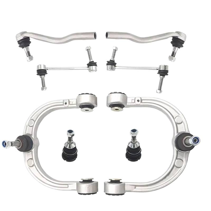 JJRFVBGT Querlenker Vorderachse Kompatibel Mit Benz Für W164 GL550 ML350 ML500 2006 2007 2008 2009 2010 2011 2012 Querlenker Kugelgelenke Aufhängung Stabilisatorverbindungen K500077 von JJRFVBGT