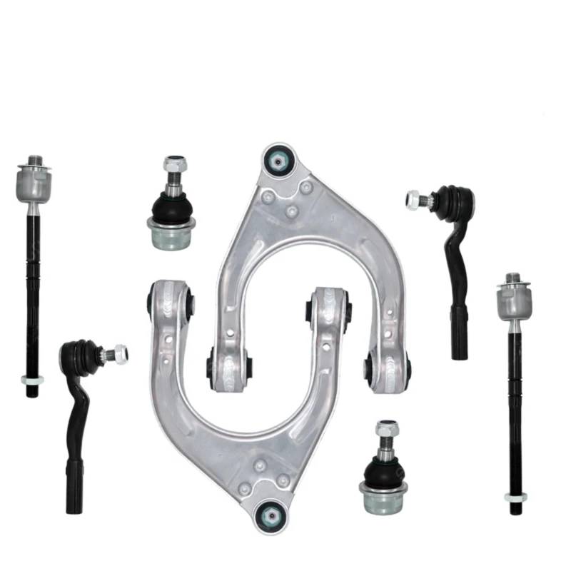 JJRFVBGT Querlenker Vorderachse Kompatibel Mit Benz Für W211 E320 E350 E500 2003 2004 2005 2006 2007 2008 2009 2010 2011 Vorderradaufhängung Obere Querlenker Spurstangen-Kugelgelenke von JJRFVBGT