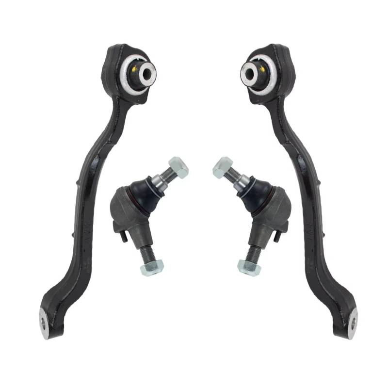 JJRFVBGT Querlenker Vorderachse Kompatibel Mit Benz Für W212 E350 E550 2010 2011 2012 2013, Vorderer Unterer Querlenker Mit Kugelgelenk, Aufhängungs-Stabilisator-Verbindungssatz RK641954 von JJRFVBGT
