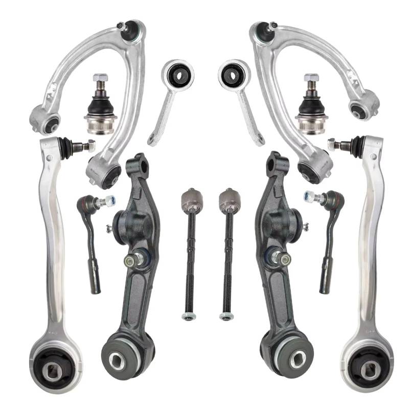 JJRFVBGT Querlenker Vorderachse Kompatibel Mit Benz Für W220 1998 1999 2000 2001 2002 2003 2004 2005, Vordere Obere Untere Querlenker, Stabilisatorverbindung, Stabilisator, Aufhängungssatz von JJRFVBGT
