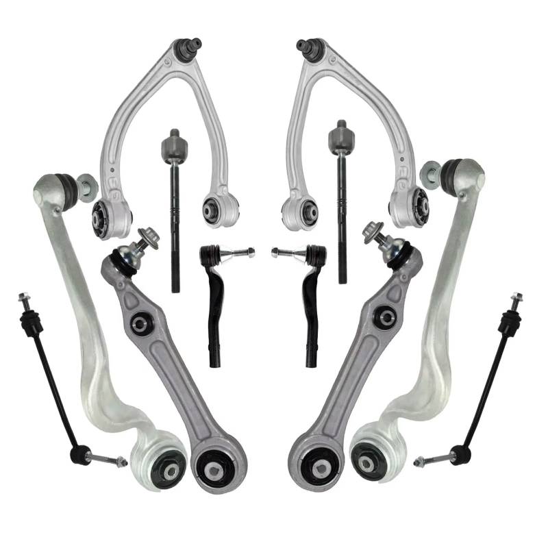 JJRFVBGT Querlenker Vorderachse Kompatibel Mit Benz Für W222 C217 2013 2014 2015 2016 2017 2018 2019 2020, Vorderer Oberer Unterer Querlenker, Stabilisator, Endglied 2173303900 von JJRFVBGT