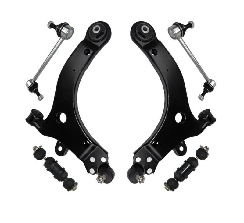 JJRFVBGT Querlenker Vorderachse Kompatibel Mit Buick Für Regal Für Century 1997 1998 1999 2000 2001 2002 2003 2004 2005, Vorderer Unterer Querlenker, Stabilisator Mit Kugelgelenken von JJRFVBGT