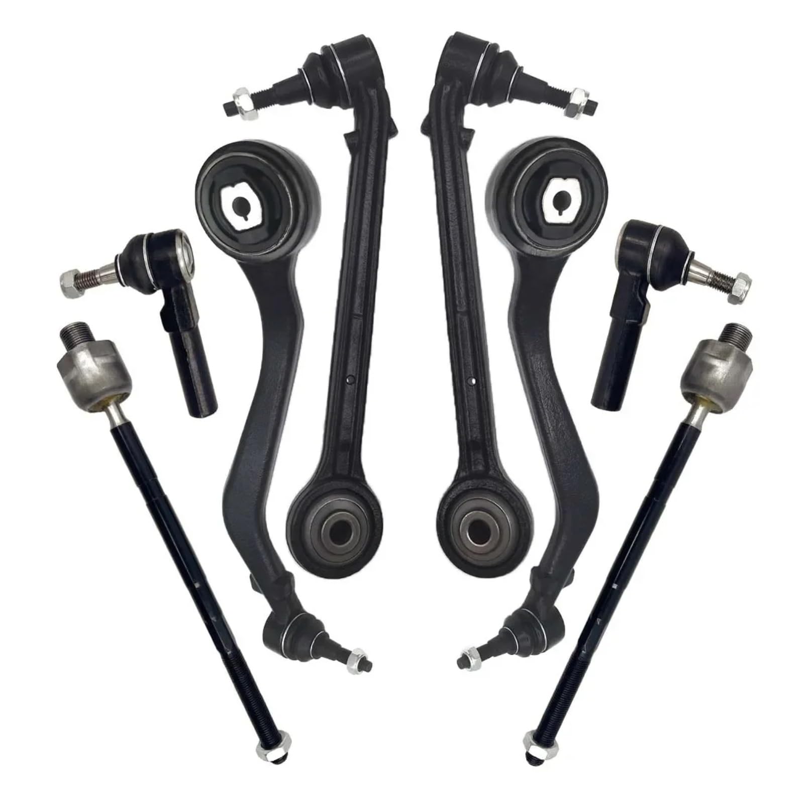 JJRFVBGT Querlenker Vorderachse Kompatibel Mit Chevrolet Für Camaro 2010 2011 2012 2013 2014 2015, Vordere Untere Querlenker Mit Kugelgelenk-Aufhängungs-Spurstangenkopf-Sets JJRFVBGT Querlenker Vorderachse Kompatibel Mit Chevrolet Für Camaro 2010 2011 2012 2013 2014 2015, Vordere Untere Querlenker Mit Kugelgelenk-Aufhängungs-Spurstangenkopf-Sets von JJRFVBGT
