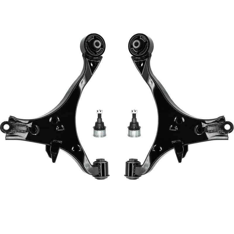 JJRFVBGT Querlenker Vorderachse Kompatibel Mit Civic Coupe Sedan 2001 2002 2003 2004 2005 Stabilisator-Kit Für Die Vordere Untere Aufhängung, Querlenker Und Kugelgelenke K640288 K640287 von JJRFVBGT