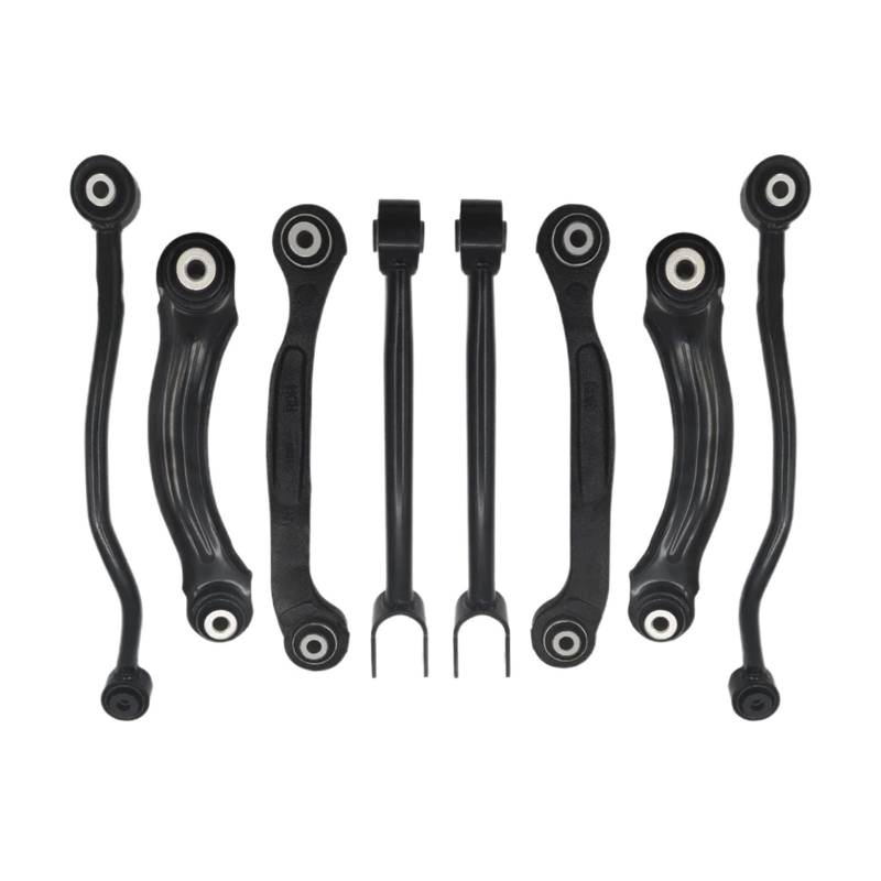JJRFVBGT Querlenker Vorderachse Kompatibel Mit Dodge Für Charger 2006–2014 Für Challenger 2008–2015, Hinterer Oberer Unterer Querlenker Hinten, Spurstange, Stabilisator-Kits von JJRFVBGT