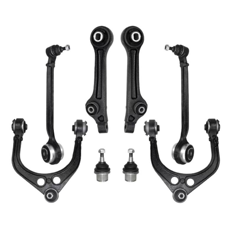 JJRFVBGT Querlenker Vorderachse Kompatibel Mit Dodge Für Charger Für Challenger 2011–2019 Vorderradaufhängung, Oberer Unterer Querlenker, Stabilisator, Kugelgelenk, Seitlicher Stabilisator von JJRFVBGT