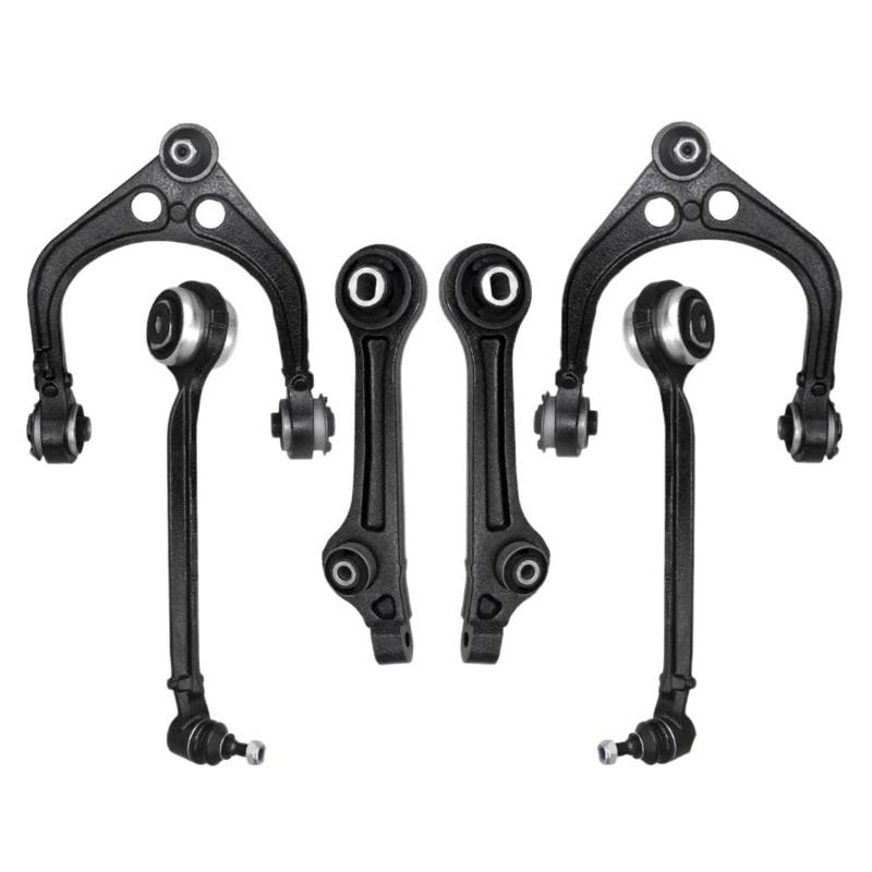 JJRFVBGT Querlenker Vorderachse Kompatibel Mit Dodge Für Charger Für Challenger RWD 2011 2012 2013 2014 2015 2016 2017 2018 2019, Vorderer Oberer Unterer Querlenker, Aufhängungsstabilisator von JJRFVBGT