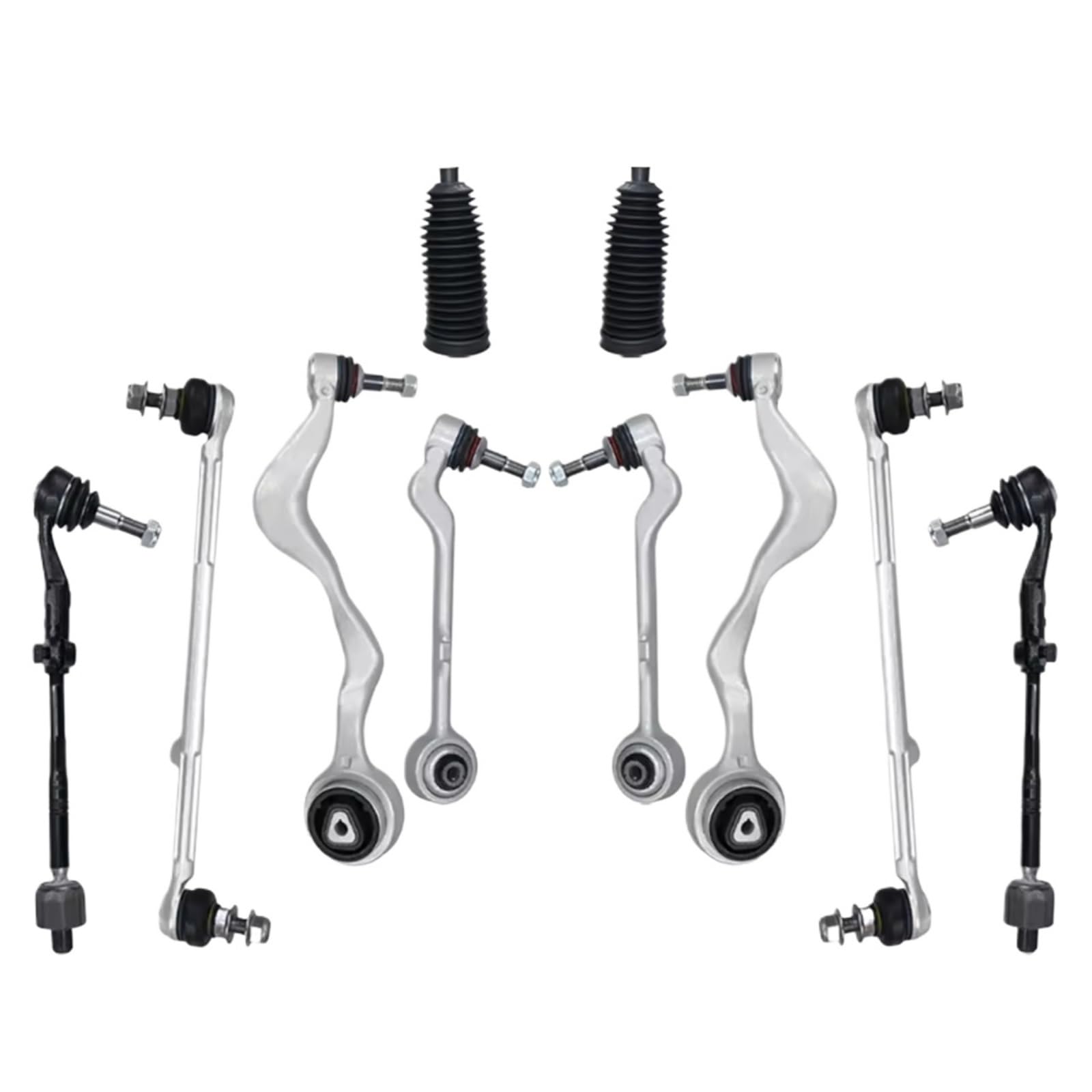 JJRFVBGT Querlenker Vorderachse Kompatibel Mit Für E82 E88 128i 135i 2008–2013 Für 328i 2007–2011 Aufhängungsquerlenker Mit Kugelgelenken Stabilisator-Endverbindungsmanschetten K620127 JJRFVBGT Querlenker Vorderachse Kompatibel Mit Für E82 E88 128i 135i 2008–2013 Für 328i 2007–2011 Aufhängungsquerlenker Mit Kugelgelenken Stabilisator-Endverbindungsmanschetten K620127 von JJRFVBGT