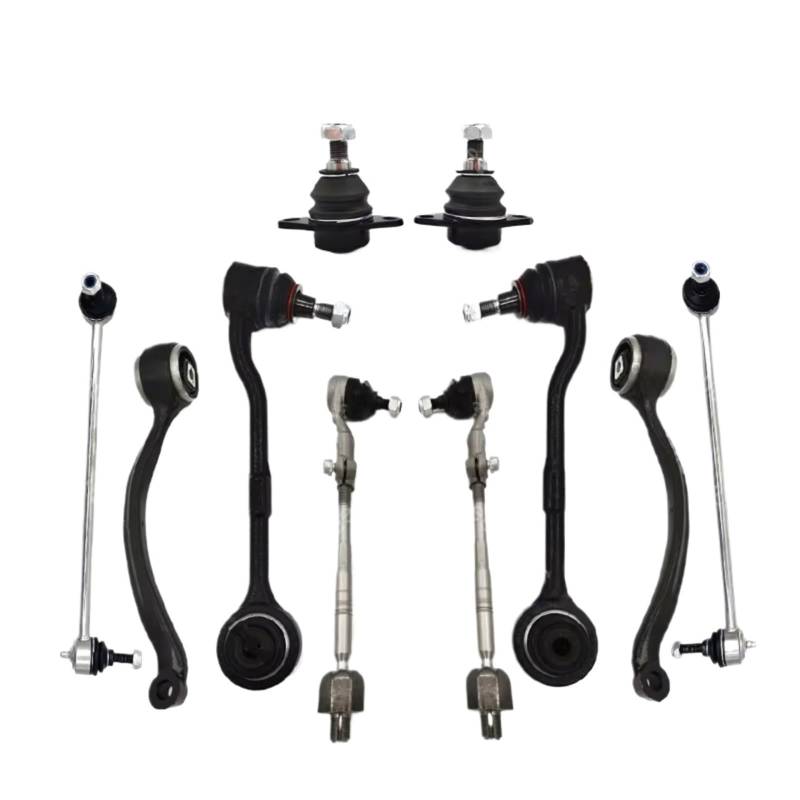 JJRFVBGT Querlenker Vorderachse Kompatibel Mit Für E84 E90 330xi 328i Für XDrive 2006 2007 2008 2009 2010 2011 2012 2013 2014, Vorderer Unterer Querlenker, Stabilisator, Spurstangenkopf von JJRFVBGT