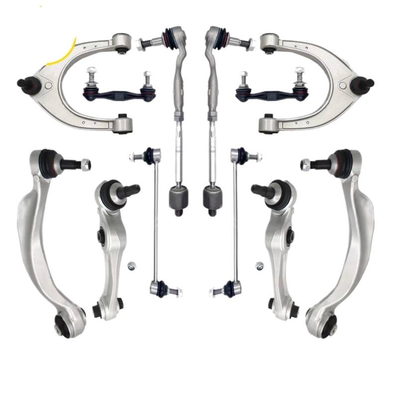 JJRFVBGT Querlenker Vorderachse Kompatibel Mit Für F10 528i 535i 550i 2011 2012 2013 2014 2015 2016, Vorderer Unterer Querlenker, Stabilisatorverbindung, Aufhängungs-Stabilisator-Kit von JJRFVBGT