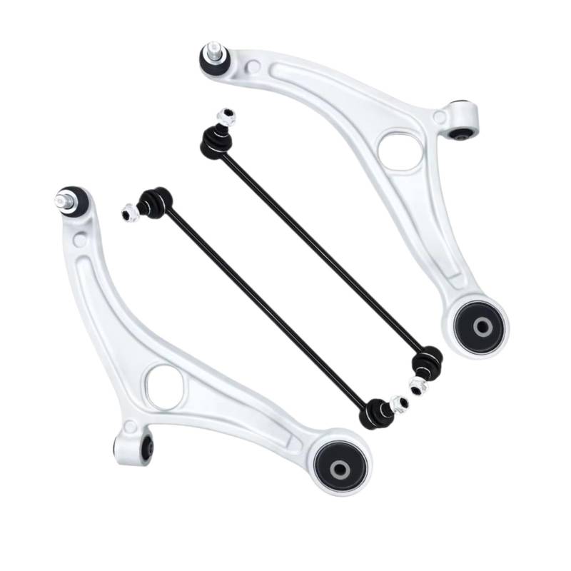 JJRFVBGT Querlenker Vorderachse Kompatibel Mit Kia Für Optima 2011 2012 Querlenker Stabilisator Link Front Lower Suspension Wishbone Arme Spurstange MS901180 MS901181 von JJRFVBGT