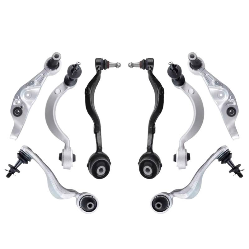 JJRFVBGT Querlenker Vorderachse Kompatibel Mit Lexus Für LS460 RWD 2007–2017, Vorderer Oberer Unterer Vorderer Hinterer Querlenker, Aufhängungsstabilisator, Stabilisator, Spurstangen-Kits von JJRFVBGT