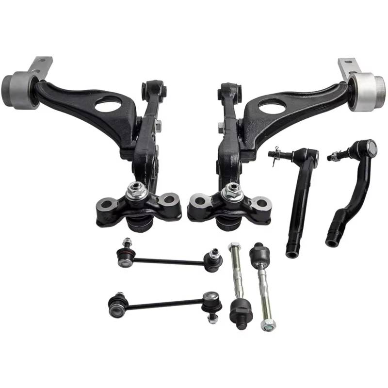 JJRFVBGT Querlenker Vorderachse Kompatibel Mit Mazda Für 6 2007 2008 2009 2010 2011 2012 2013 GS1D34300G Vorne Links Rechts Unterer Querlenker Querlenker Stabilisatoren von JJRFVBGT