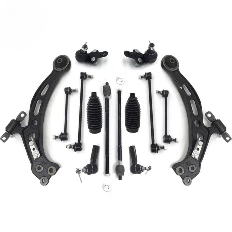 JJRFVBGT Querlenker Vorderachse Kompatibel Mit Toyota Für Camry 1997 1998 1999 2000 2001 Für Avalon 1997-1998, Vordere Untere Querlenker, Kugelgelenke, Stabilisator, Verbindungsstange von JJRFVBGT