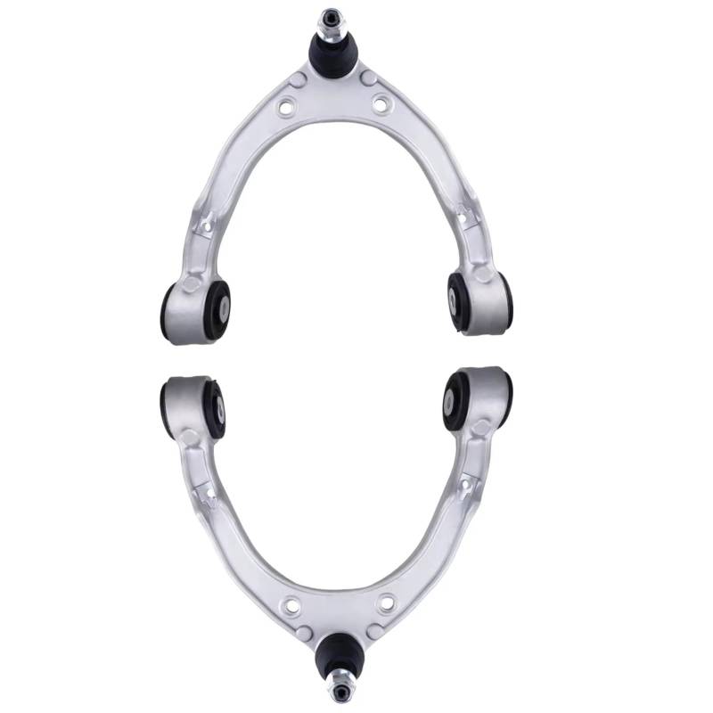 JJRFVBGT Querlenker Vorderachse Kompatibel Mit VW Für Touareg 2010 2011 2012 2013 2014 2015 2016 2017 2018 OEM: 7P0407021 95834105100 Front Upper Control Arm Kugelgelenk Kit von JJRFVBGT