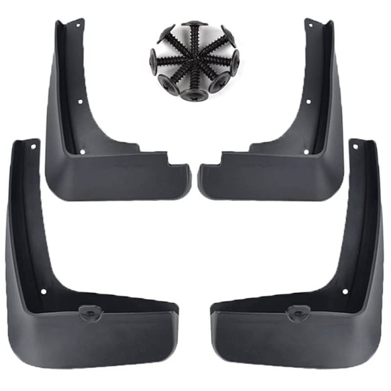 JJZRB 4Pcs Auto Kotflügel Schmutzfänger, für Hyundai Tucson TL 2015-2020 Vorder Hinterreifen Mud Flaps Schutz Spritzschutz Mudguards, Car Dekoration Styling zubehör von JJZRB