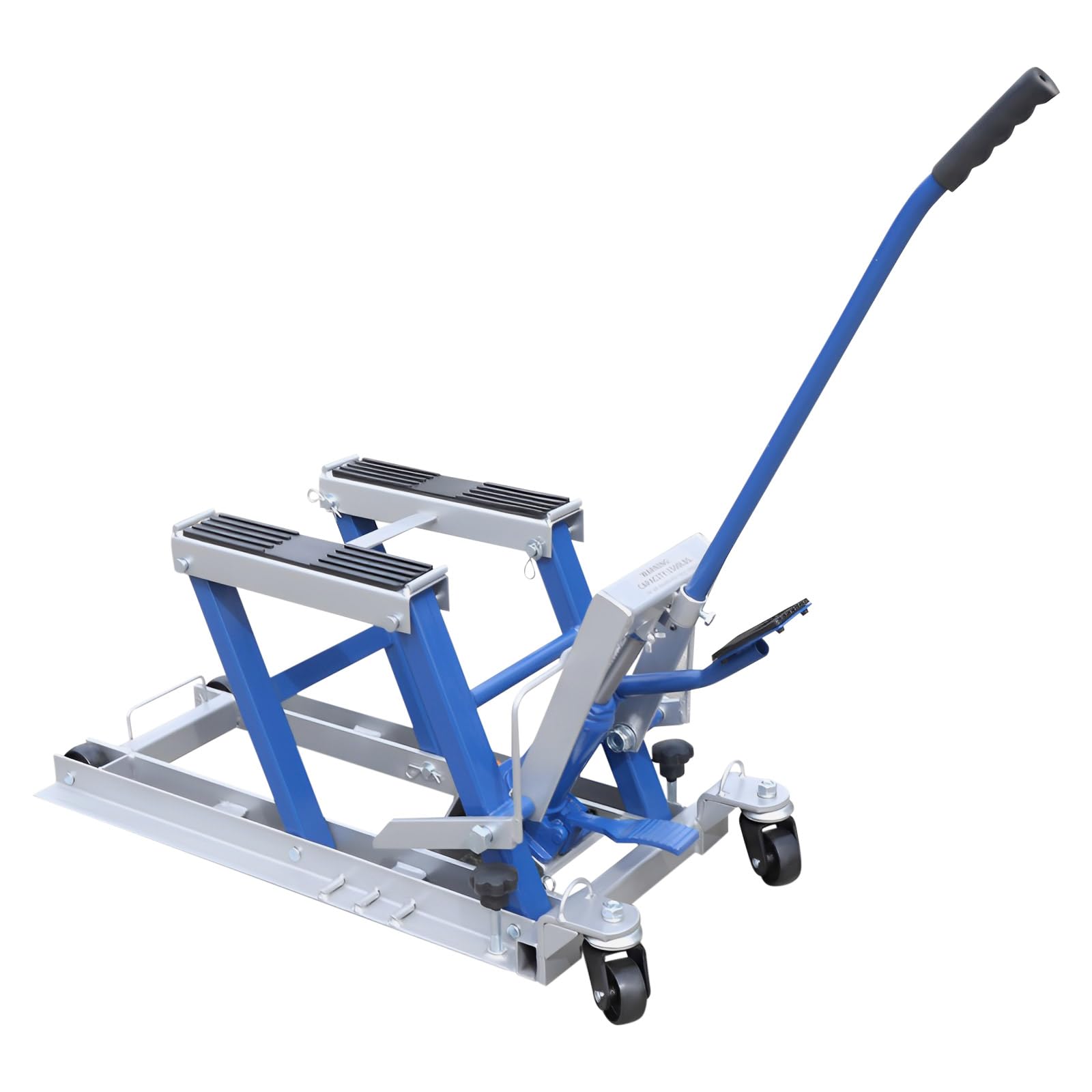 JJsdwin Motorradheber 680kg, Motorrad Heber, Motorrad Hydrauliklift mit Rädern und Griff, Motorradhebebühne Montagebock für Straßenmotorrädern, Strandmotorrädern und Abenteuer-Motorrädern, Blau JJsdwin Motorradheber 680kg, Motorrad Heber, Motorrad Hydrauliklift mit Rädern und Griff, Motorradhebebühne Montagebock für Straßenmotorrädern, Strandmotorrädern und Abenteuer-Motorrädern, Blau von JJsdwin