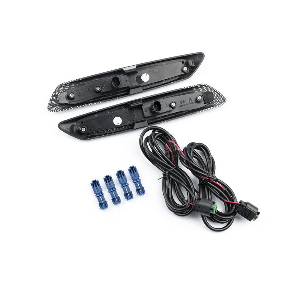 JKAPCYJFHF 2 Stück LED Dynamische Seitenmarkierungsleuchte Kotflügel Blinker LCI für BMW 5er F10/F11- JKAPCYJFHF 2 Stück LED Dynamische Seitenmarkierungsleuchte Kotflügel Blinker LCI für BMW 5er F10/F11- von JKAPCYJFHF