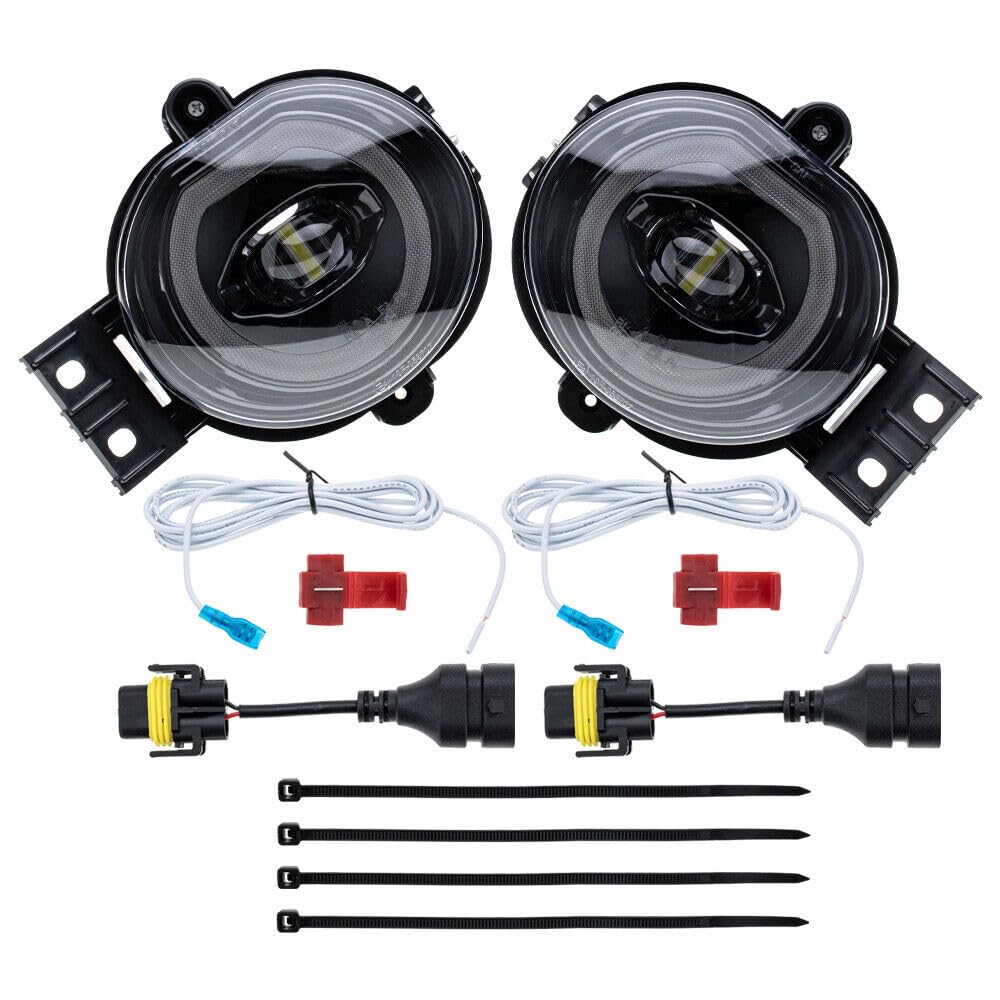 JKAPCYJFHF 2er-Pack DRL LED-Tagfahrlicht Nebelscheinwerfer für 2003–2009 für Dodge für Ram 2500/3500 – JKAPCYJFHF 2er-Pack DRL LED-Tagfahrlicht Nebelscheinwerfer für 2003–2009 für Dodge für Ram 2500/3500 – von JKAPCYJFHF