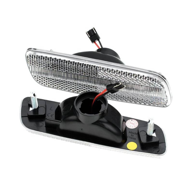 JKAPCYJFHF 4er-Pack gelbe und rote LED-Seitenmarkierungsleuchten für Kotflügel für 2001–2005 für Lexus IS300 – von JKAPCYJFHF