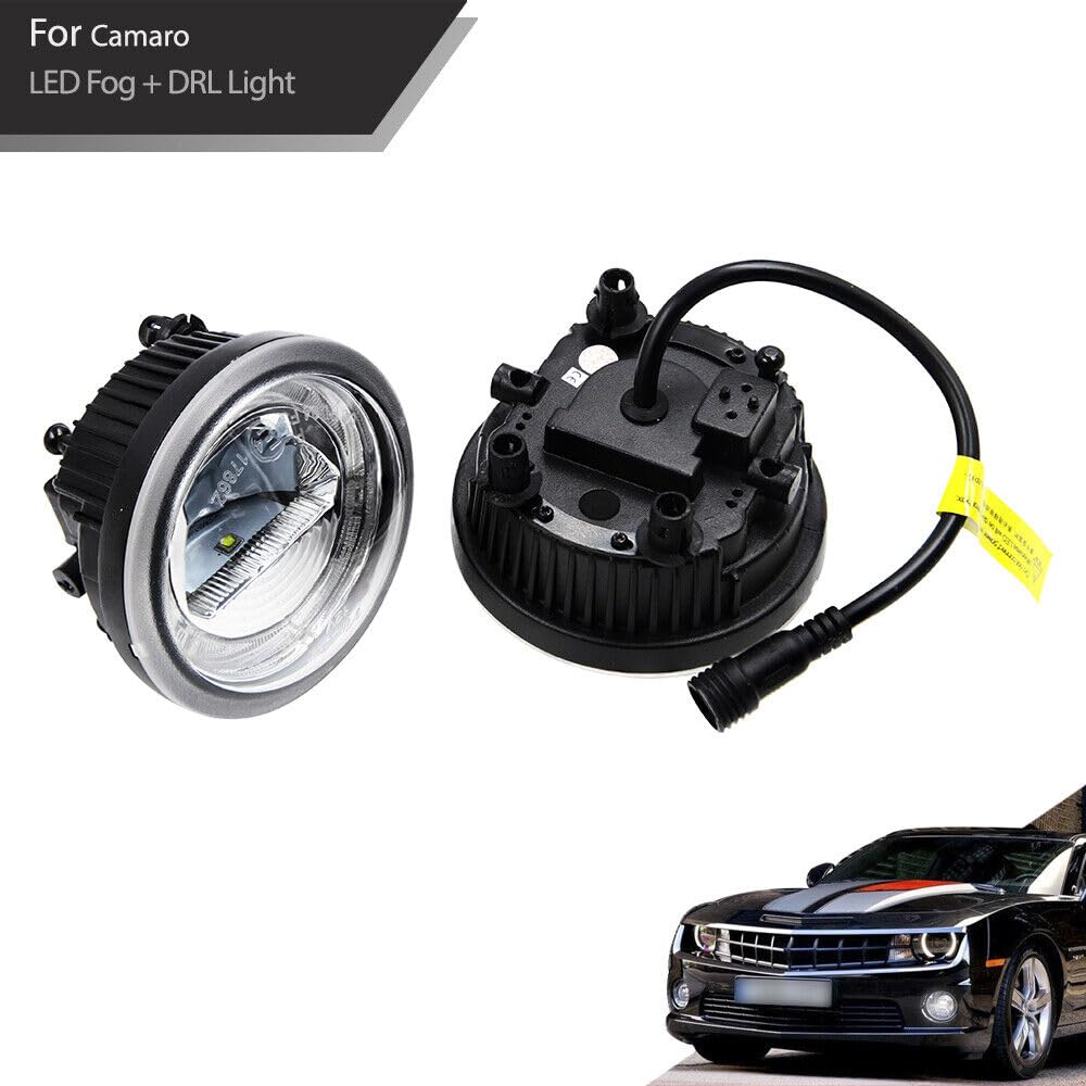 JKAPCYJFHF Klar Halo Ring Weiß LED Nebel Licht DRL Kit für Chevrolet Camaro 2010-2013- JKAPCYJFHF Klar Halo Ring Weiß LED Nebel Licht DRL Kit für Chevrolet Camaro 2010-2013- von JKAPCYJFHF