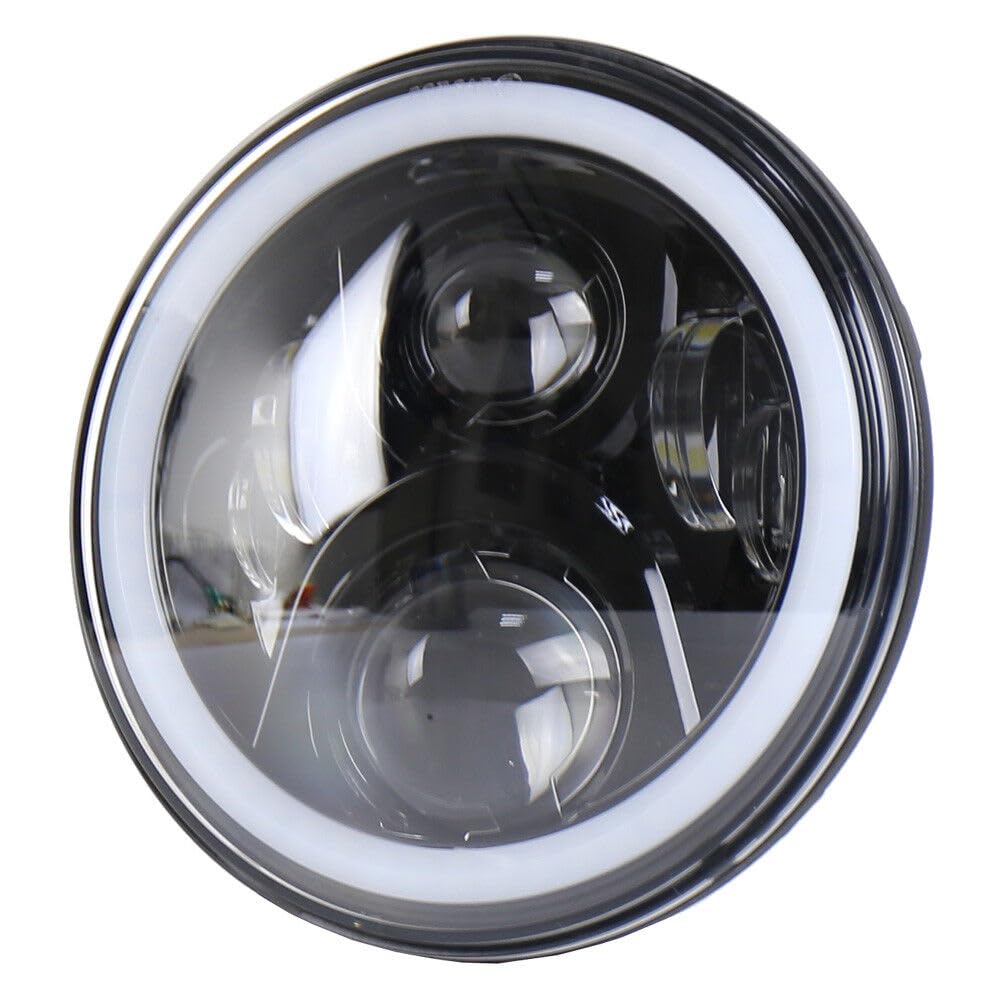 JKAPCYJFHFür 1965-1978 für Ford für Mustang RGB LED 7 Zoll Scheinwerfer Angel Eye Halo Nebelscheinwerfer DRL - JKAPCYJFHFür 1965-1978 für Ford für Mustang RGB LED 7 Zoll Scheinwerfer Angel Eye Halo Nebelscheinwerfer DRL - von JKAPCYJFHF