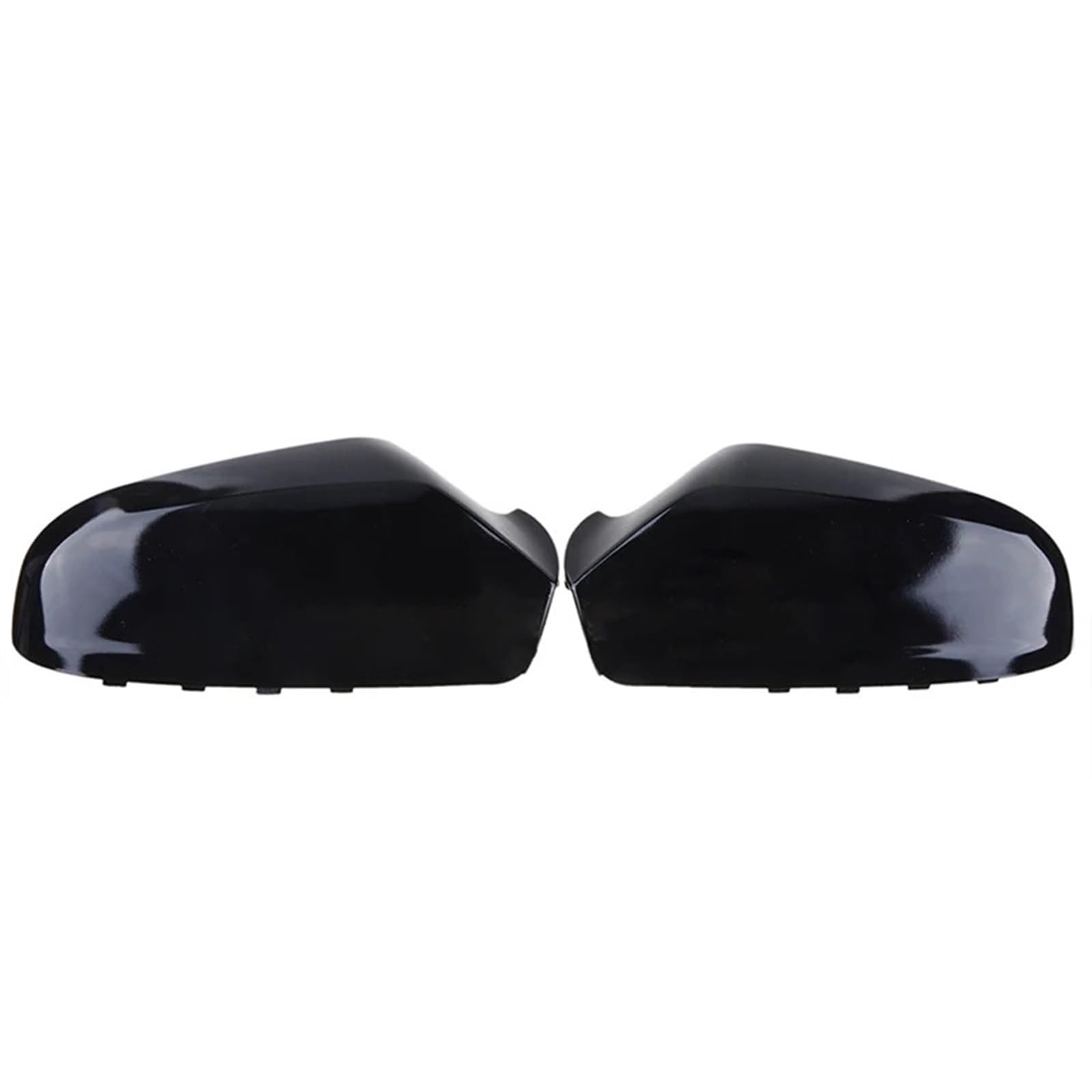 Spiegelkappen 1 Paar Rückspiegelabdeckungsgehäuse, passend für Vauxhall, passend für Opel Astra H 2004–2009, Seitenspiegelkappe, Auto-Ersatzzubehör. Außenspiegel für(Glossy Black Pair) von JKELPV