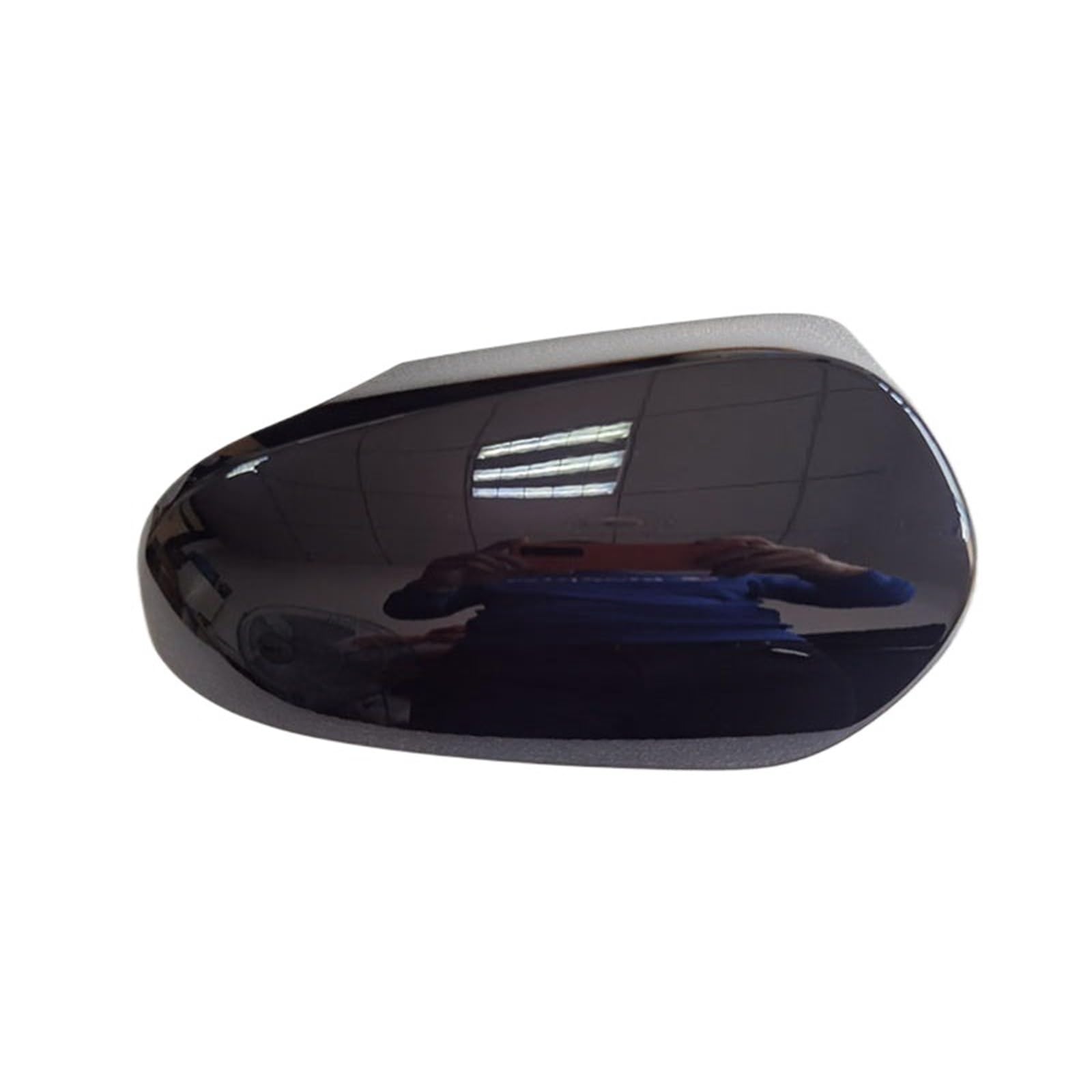 Spiegelkappen Original-Autozubehör, passend für Toyota Yaris HYBRID 2012–2020, Rückspiegelabdeckung, Rückspiegel. Außenspiegel für(Black Left) von JKELPV
