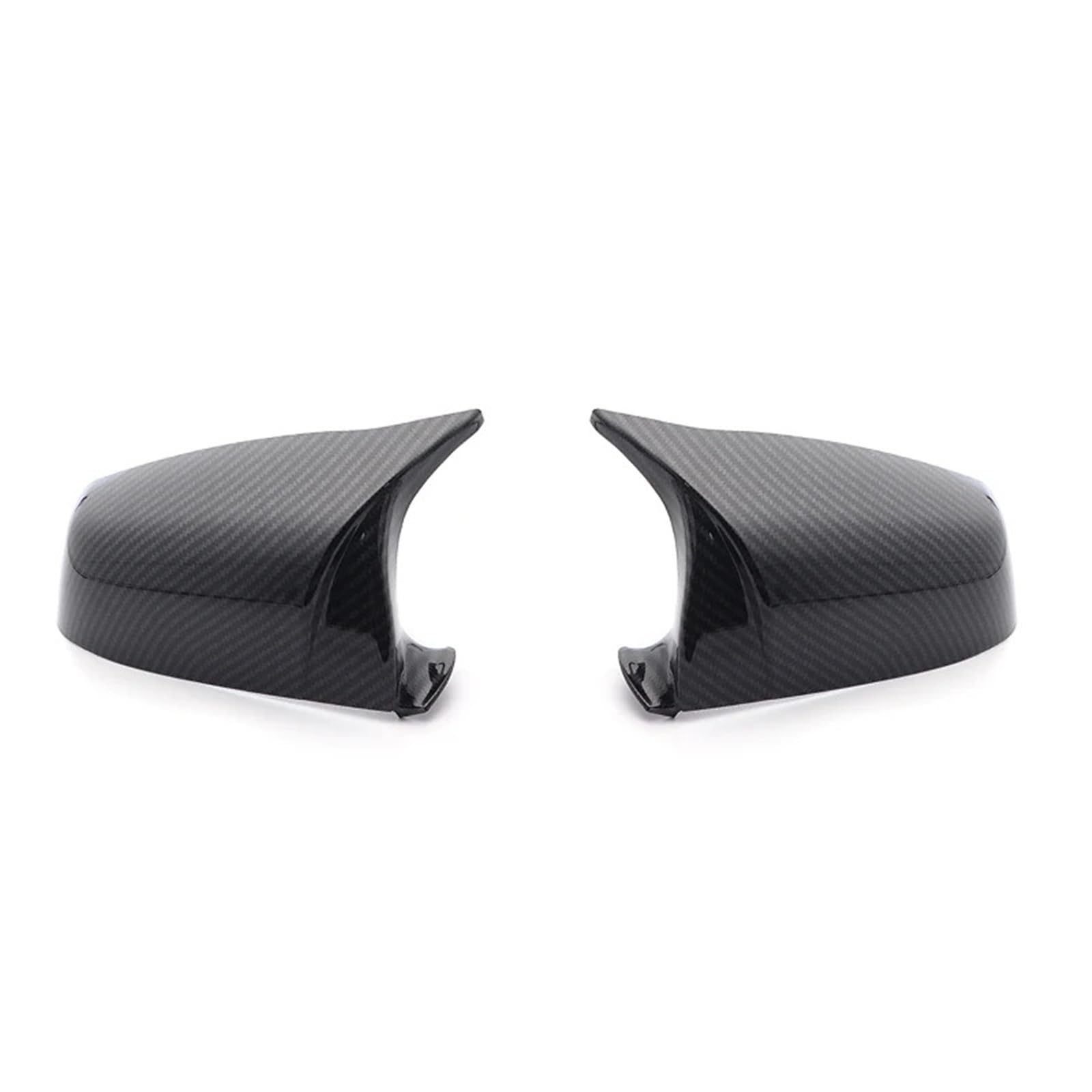 Spiegelkappen Passend für BMW 5er 6er 7er E60 E61 E63 E64 F06 F07 F10 F11 F13 F01-F04 Rückspiegel-Abdeckkappe. Außenspiegel für(Carbon Fiber Look) von JKELPV