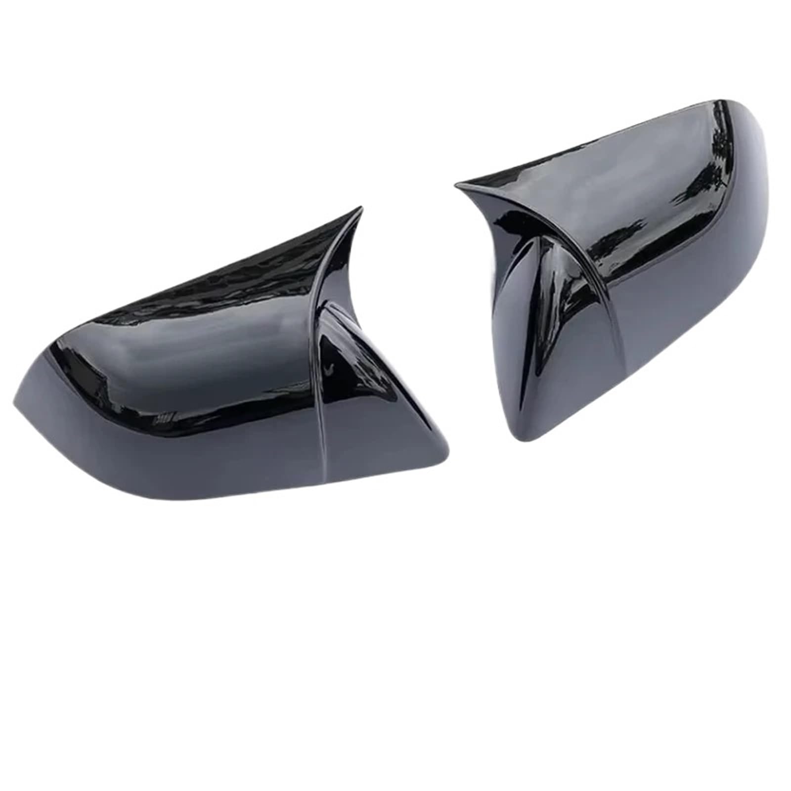 Spiegelkappen Passend für Tesla Model 3 Model Y, Rückspiegel-Abdeckkappen für die Außentüren und Seitenspiegel. Außenspiegel für(MY Glossy Black) von JKELPV