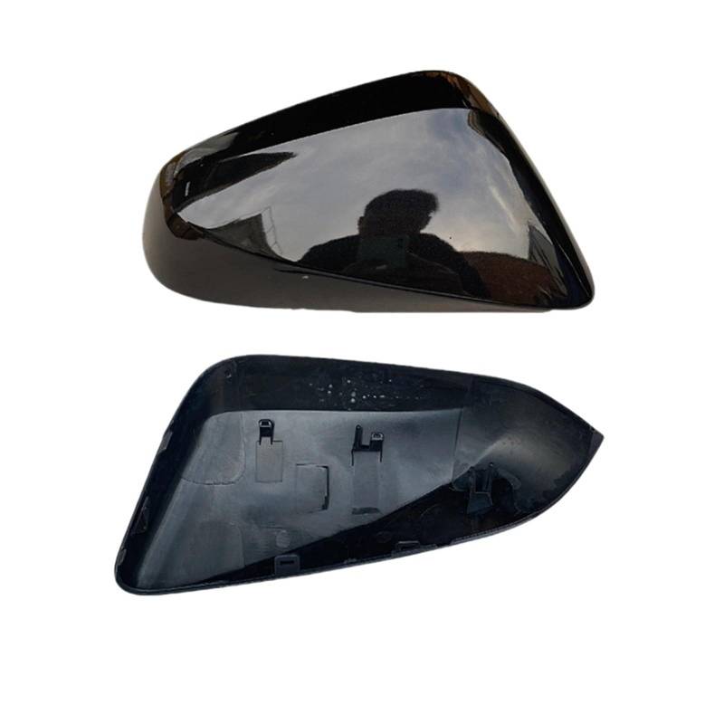 Spiegelkappen Seitenspiegelteile passend für Lexus RX 2016–2020 NX, Abdeckung, Lampenrahmen, untere Halterleuchten. Außenspiegel für(Black Cover Right) von JKELPV